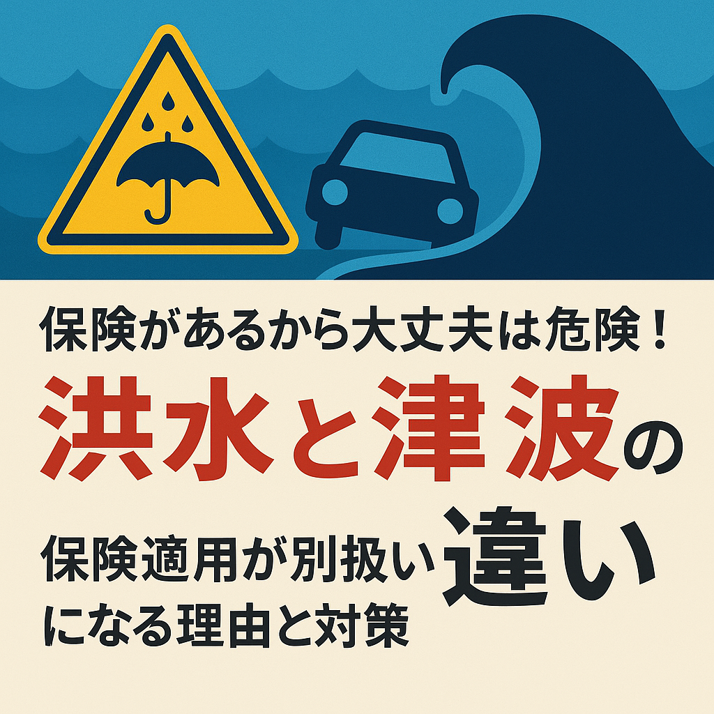 洪水は補償、津波は対象外!? 自動車が水害に遭ったときの保険適用と注意点【水没車の流通リスクも解説】