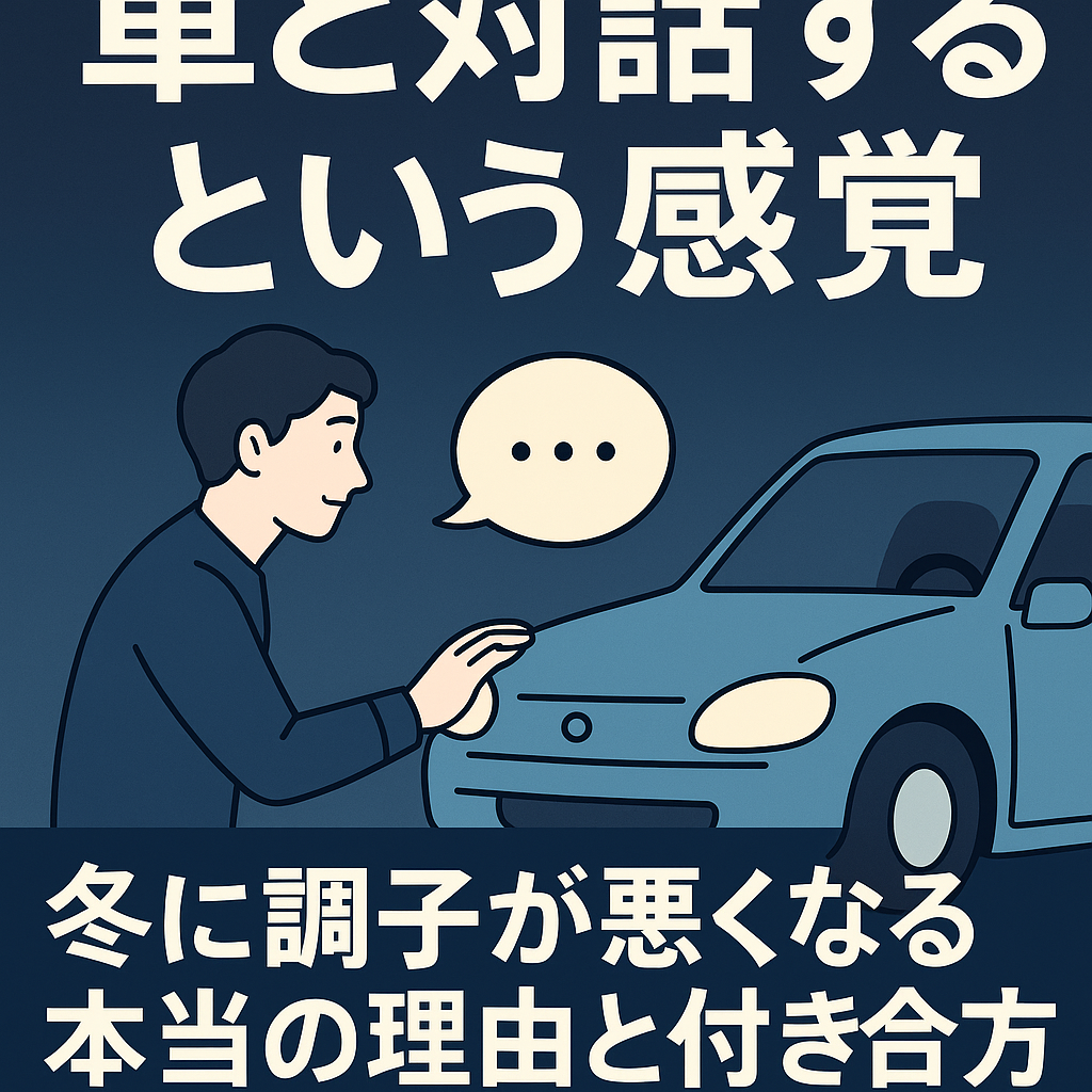 【2025年版】“車と対話する”という感覚｜冬に調子が悪くなる本当の理由と付き合い方