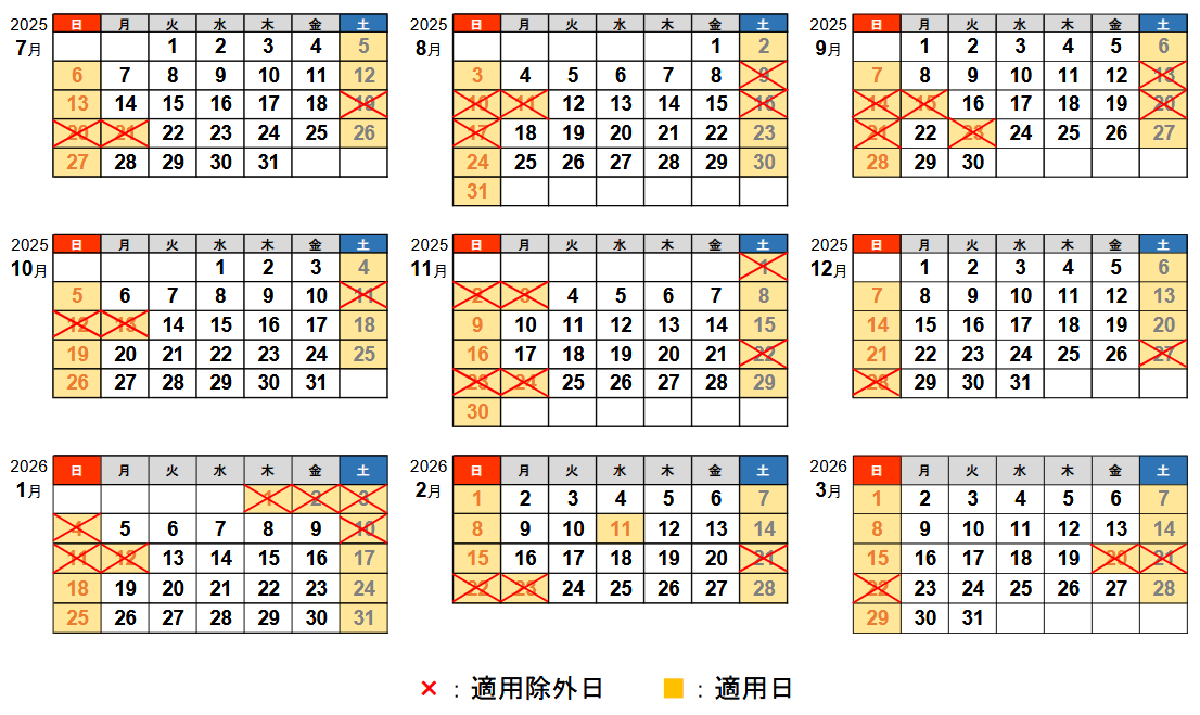 【2025年最新版】ETC休日割引の適用除外日が拡大！年末年始・お盆・3連休・シルバーウィークも対象に｜知らずに損しないための完全ガイド