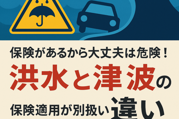 洪水は補償、津波は対象外!? 自動車が水害に遭ったときの保険適用と注意点【水没車の流通リスクも解説】