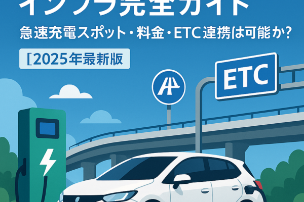 EV充電 × 高速道路インフラ完全ガイド：急速充電スポット・料金・ETC連携は可能か？【2025年最新版】
