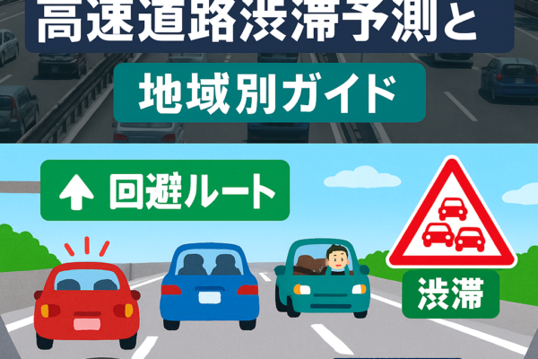 帰省ラッシュを攻略！お盆・年末年始の高速道路渋滞予測と回避ルート【地域別ガイド】