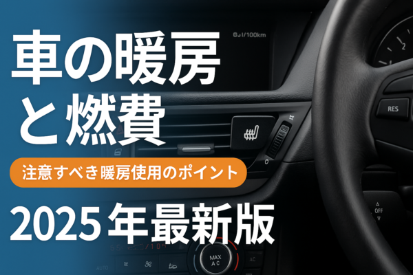 【2025年最新版】車の暖房と燃費｜知らないと損する暖房の仕組みと節約テク10選