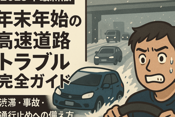 【2025年最新版】年末年始の高速道路トラブル完全ガイド｜渋滞・事故・通行止めへの備え方