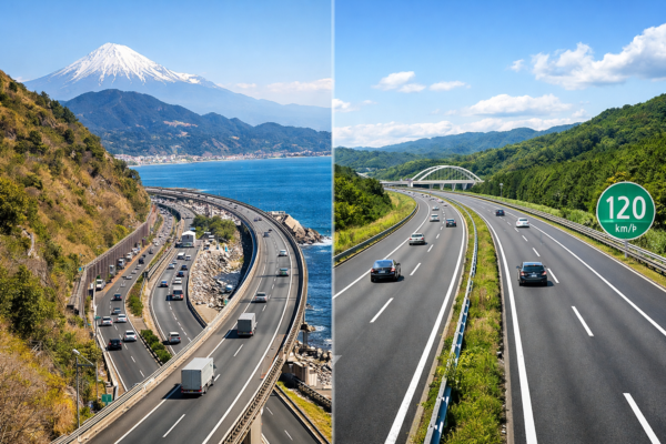 東名と新東名の違い｜どっちが走りやすい？実際に走ってわかったリアルな比較